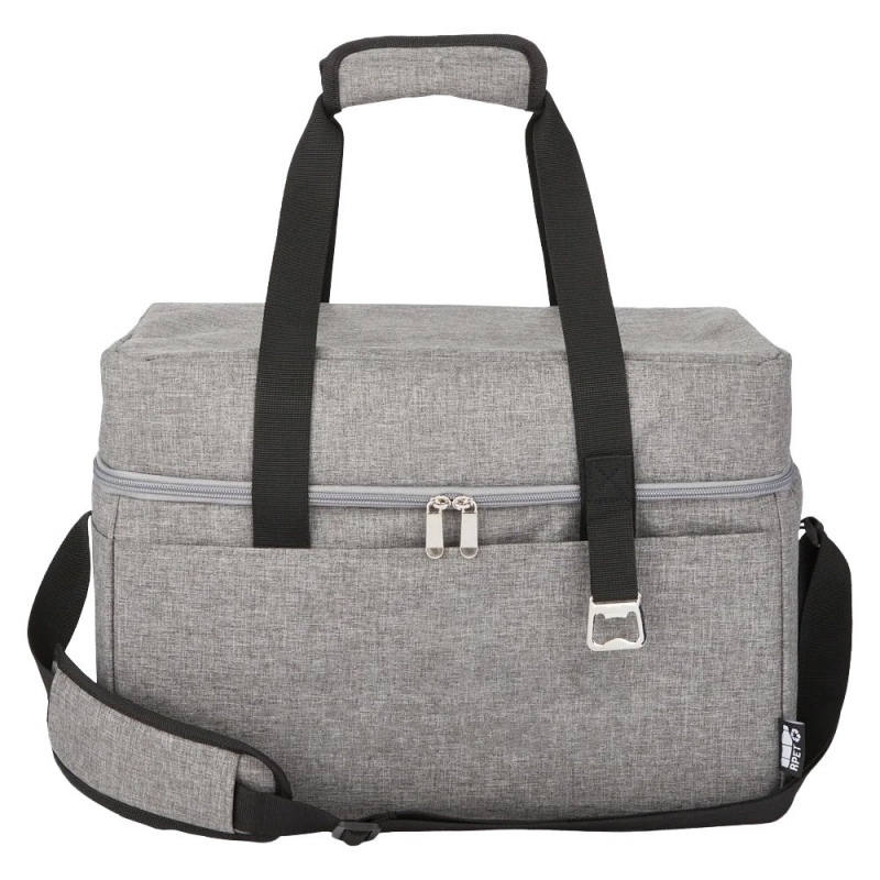 Custom rPET 36-Can Flip-Top Cooler Bag